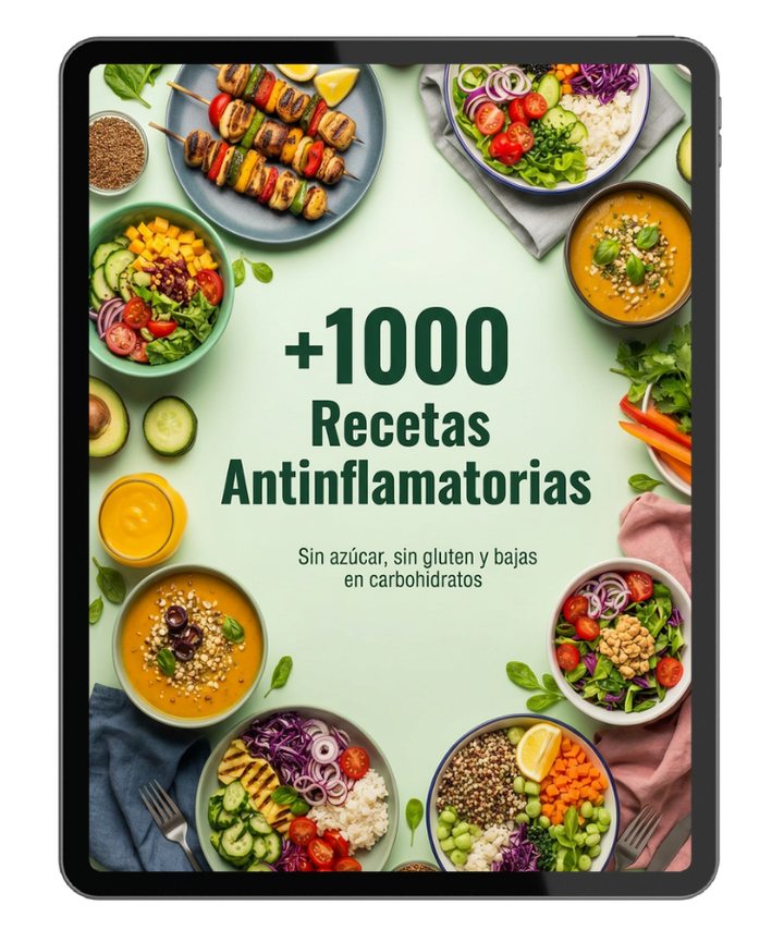 Recetario Antiinflamatorio +1000 Recetas